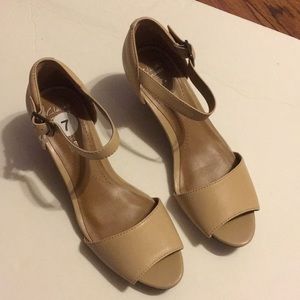 Clark’s collection cushion soft sandals wedge heel